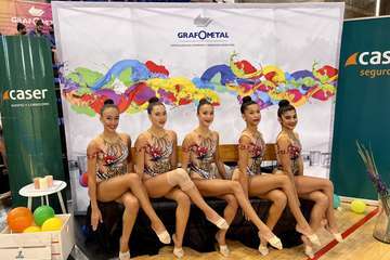 Attenya dejo muy alto el nivel gimnástico de Telde en Logroño/TA.